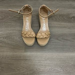 Calvin Klein Sandal Thea Nude Size 6